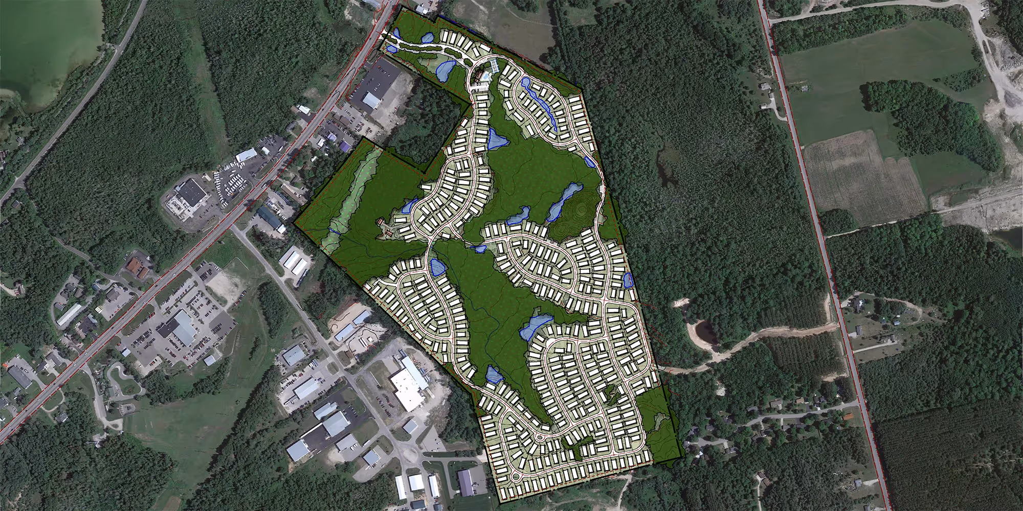 Hearthside Grove — master plan