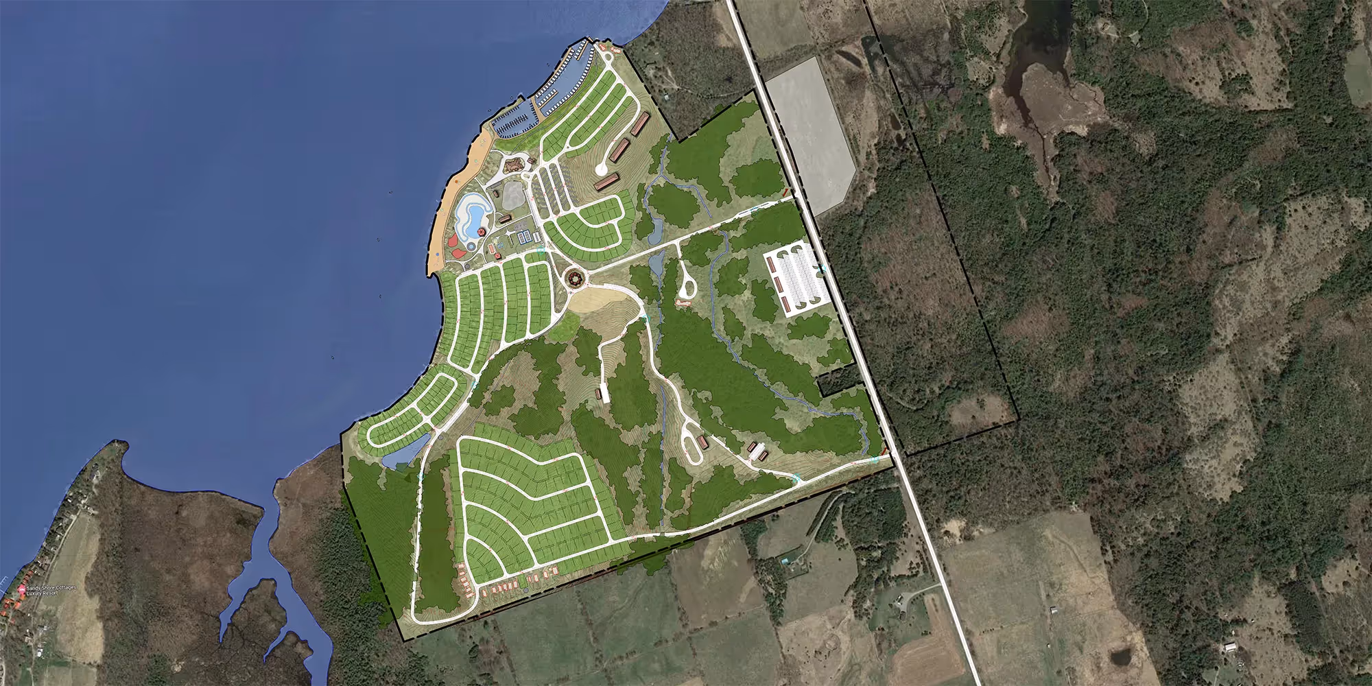 Golden Beach Resort — updated plan